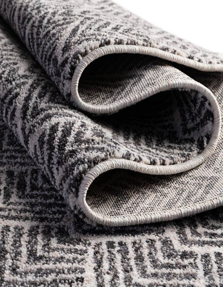 Detail image of  3' 3 x 3' 3 Eco Trellis Round Rug