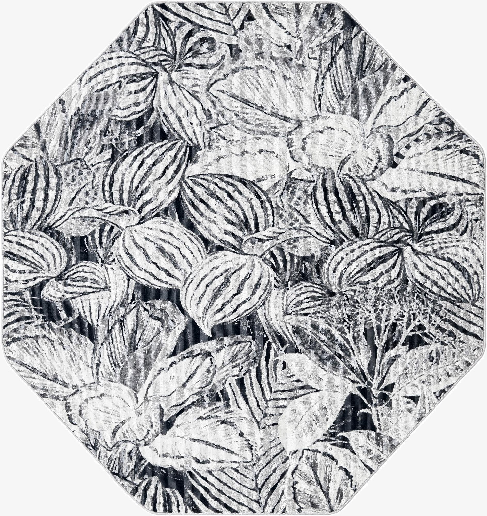  6' x 6' Blossom Octagon Rug