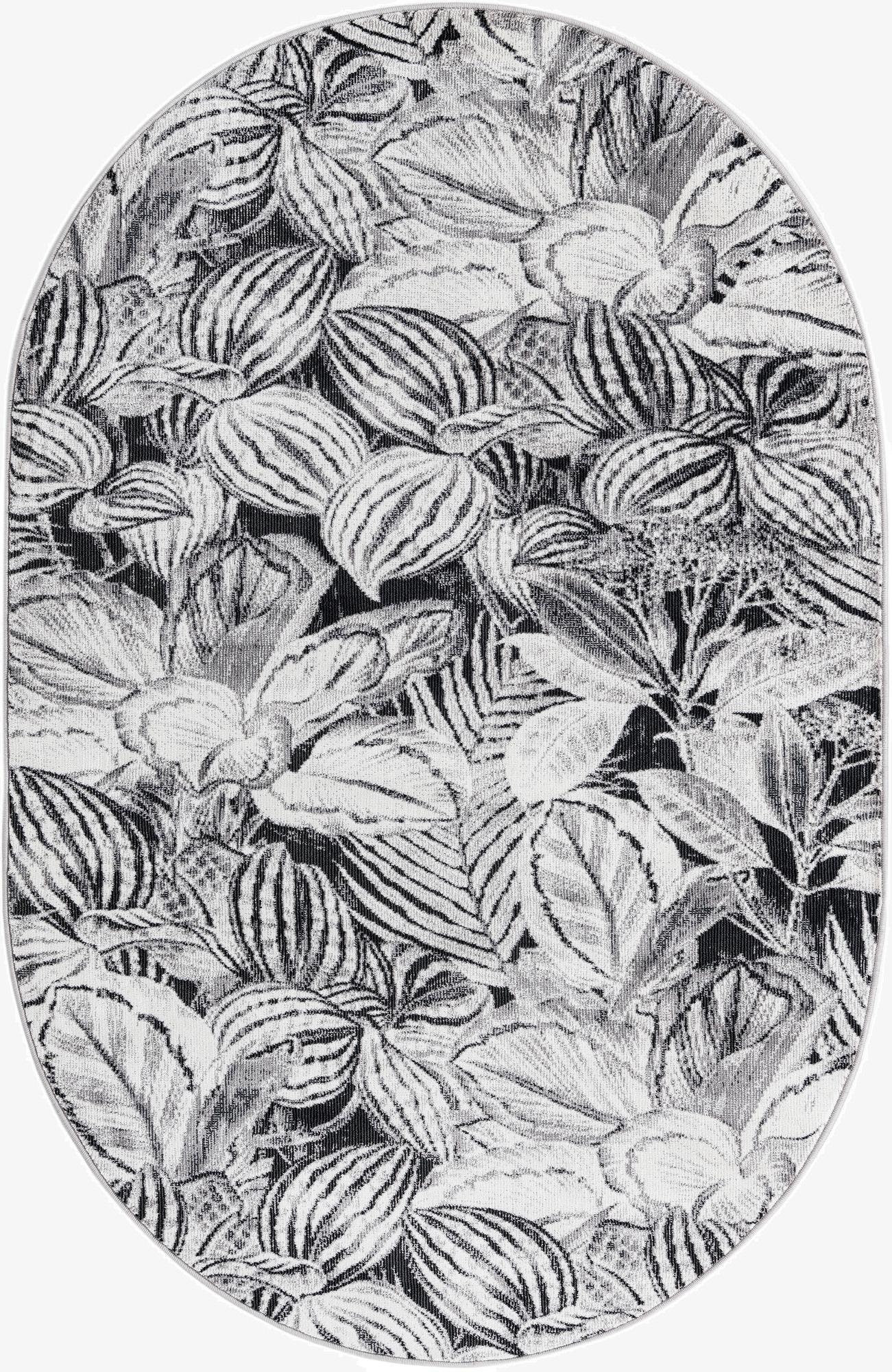  4' x 6' Blossom Oval Rug