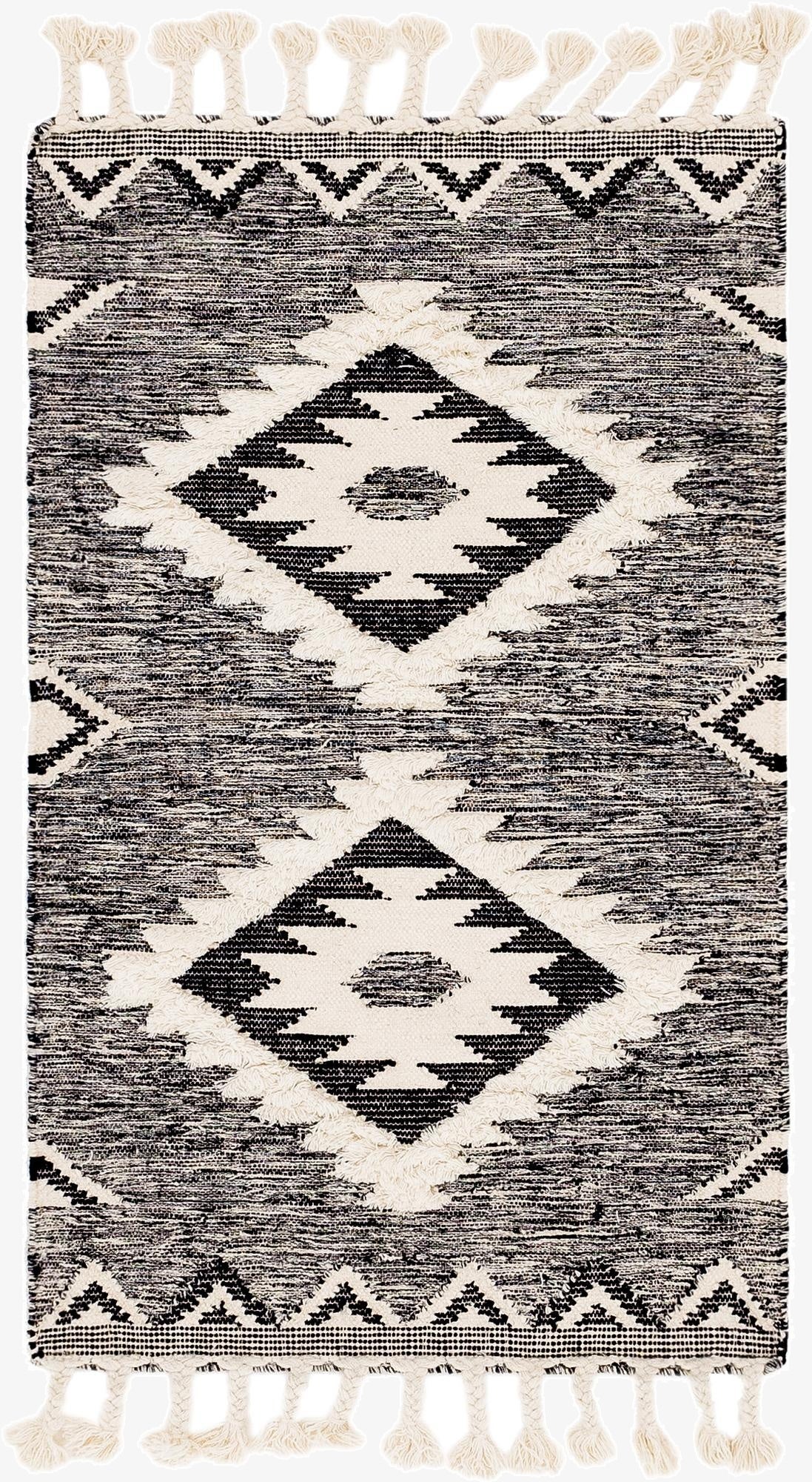  3' 3 x 5' 1  Hand Woven Arizona Wool Rug