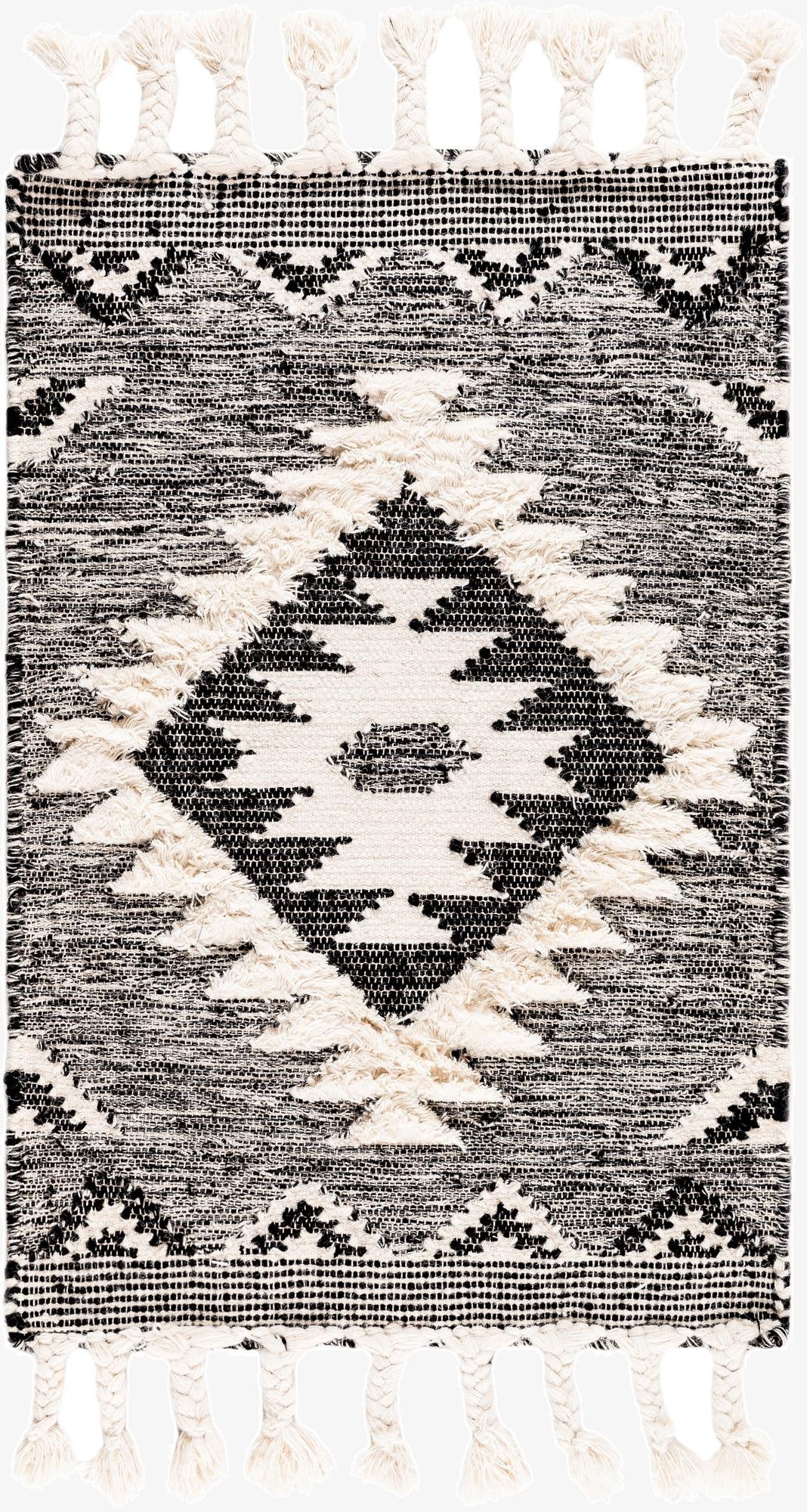  2' x 3' 1  Hand Woven Arizona Wool Rug