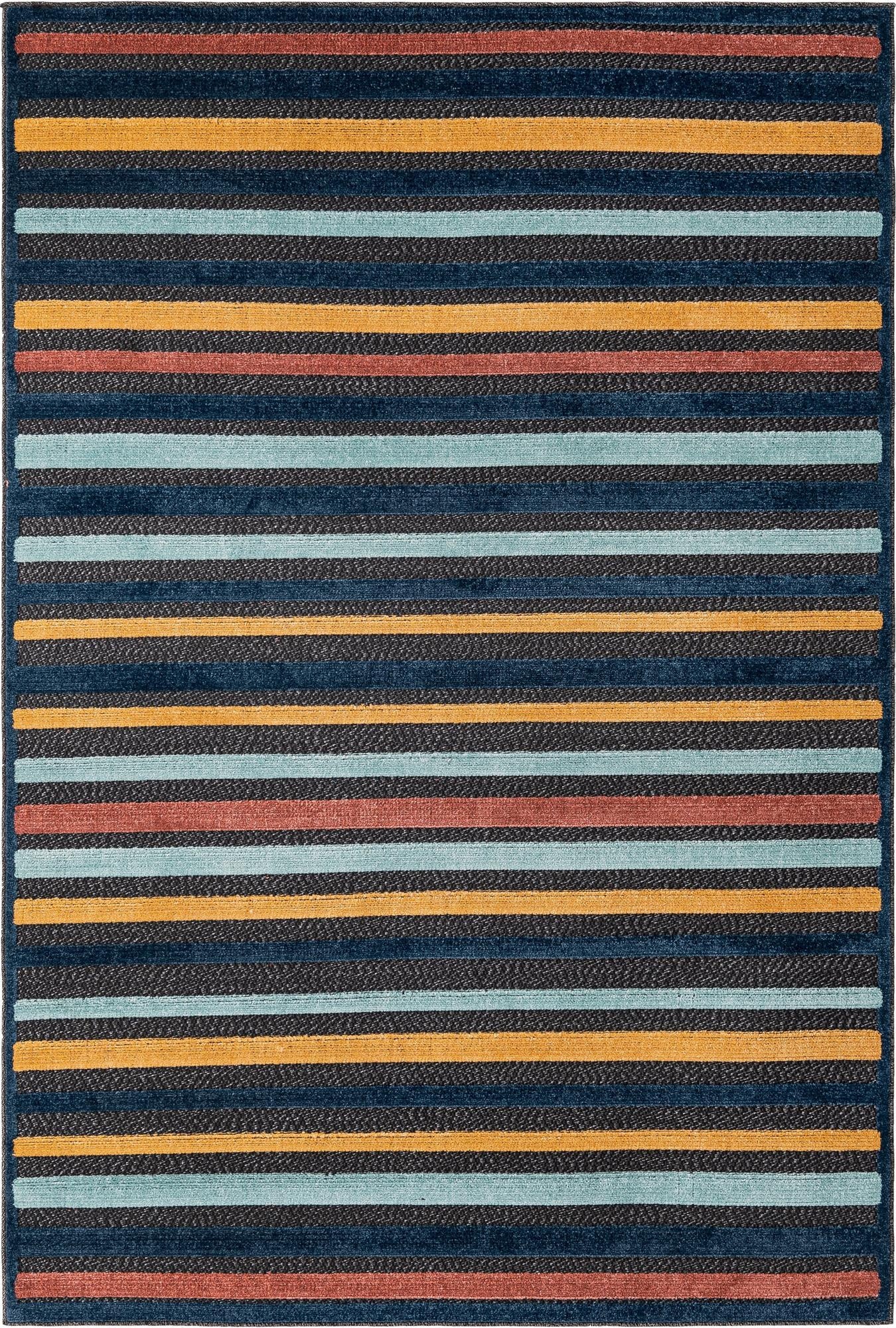  5' 3 x 8'  Washable Belize Indoor / Outdoor Rug