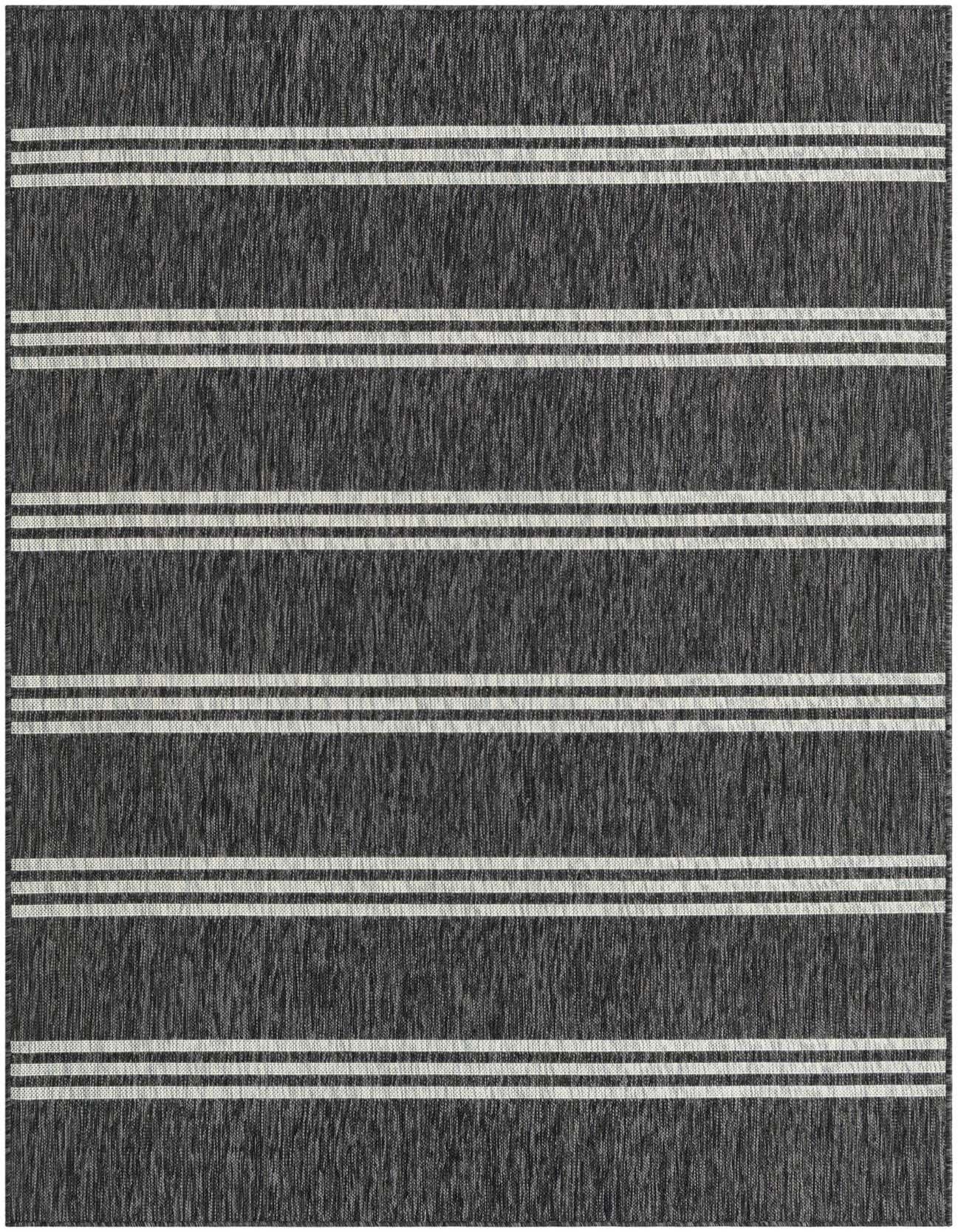 Primary image  Custom Charcoal  Washable Jill Zarin Indoor / Outdoor Rug