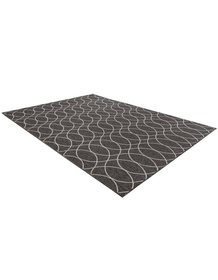 Detail image of  7' 10 x 11'  Washable Lattice Indoor / Outdoor Rug