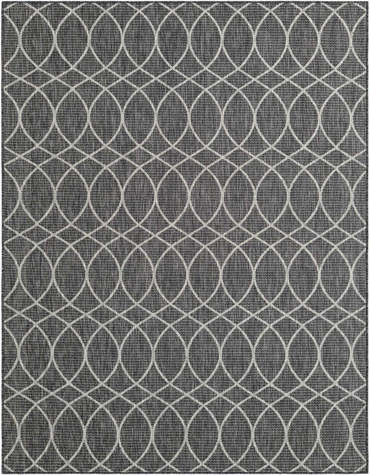 Primary image  6' x 10'  Washable Lattice Indoor / Outdoor Rug
