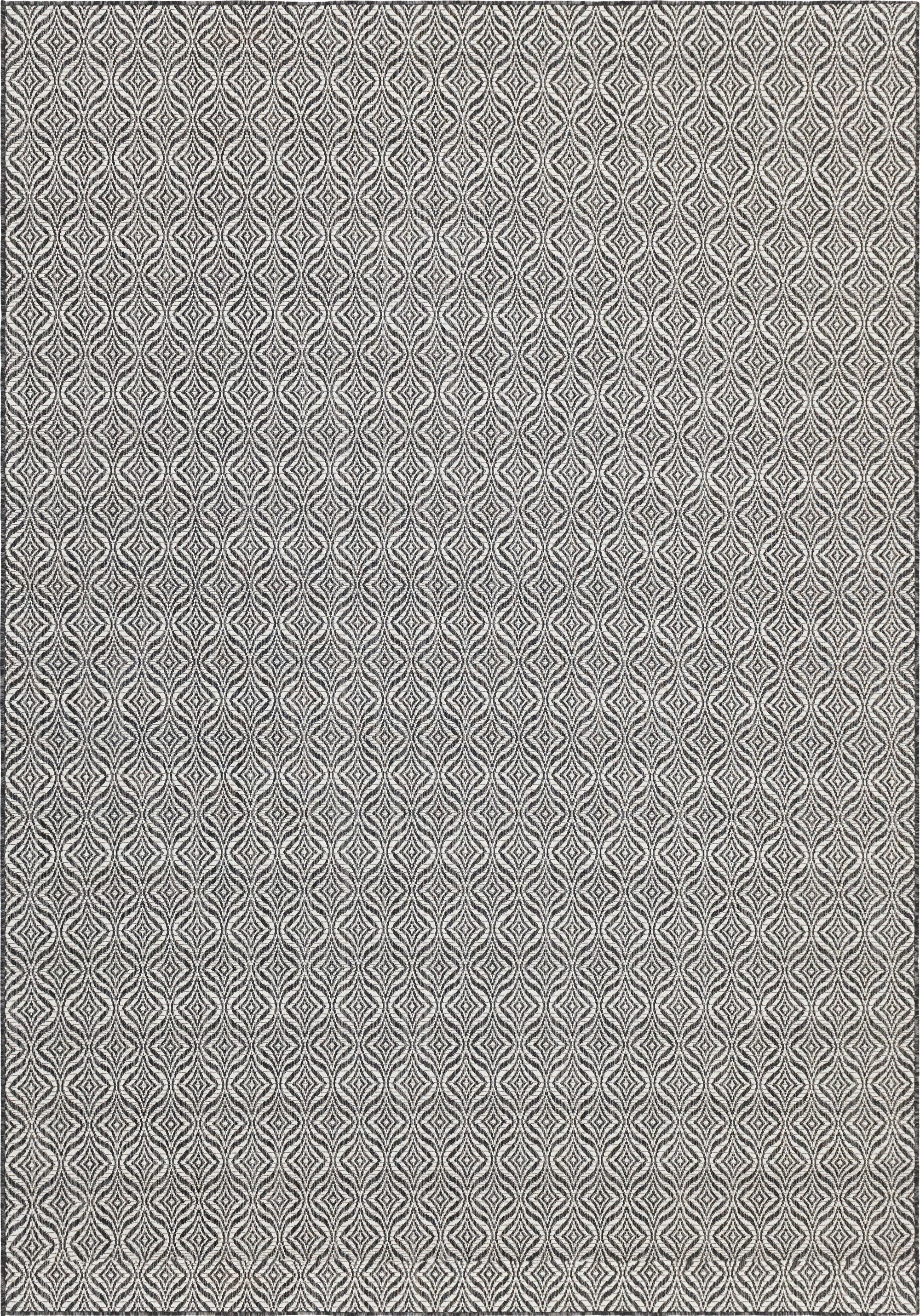  7' 10 x 11'  Washable Lattice Indoor / Outdoor Rug