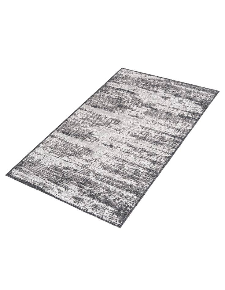 Detail image of  3' x 5' 3  Washable Modern Indoor / Outdoor Rug