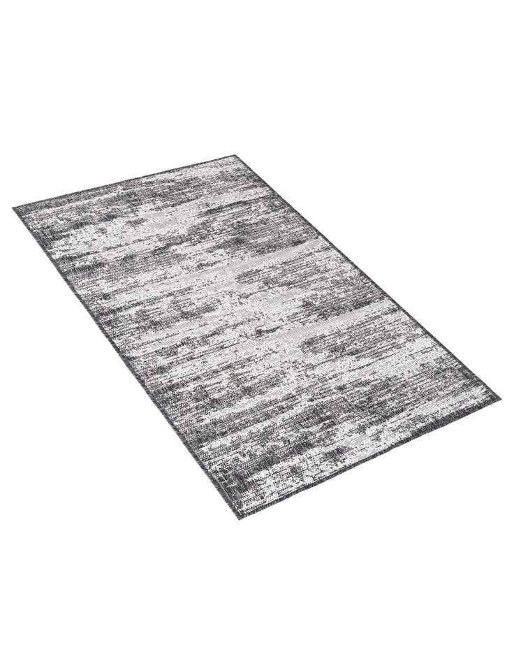 Detail image of  3' x 5' 3  Washable Modern Indoor / Outdoor Rug
