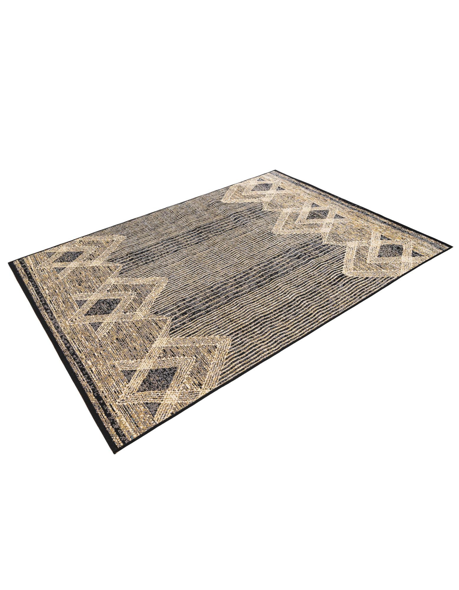 Charcoal 5' x 7' Modern Indoor / Outdoor Rug | Rugs.com