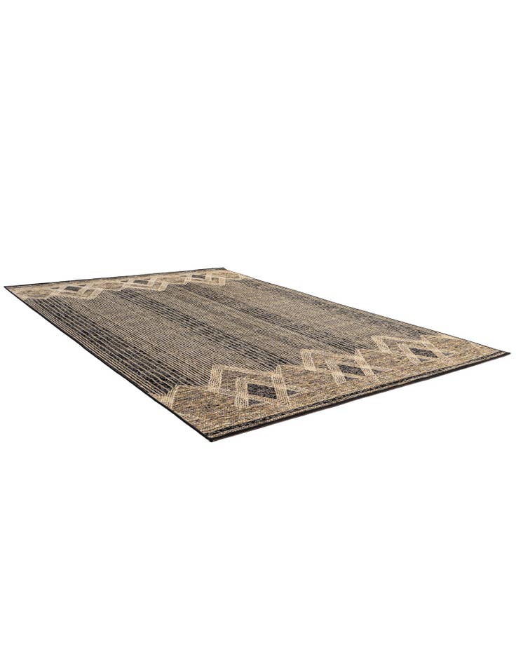 Detail image of  7' x 10'  Washable Modern Indoor / Outdoor Rug