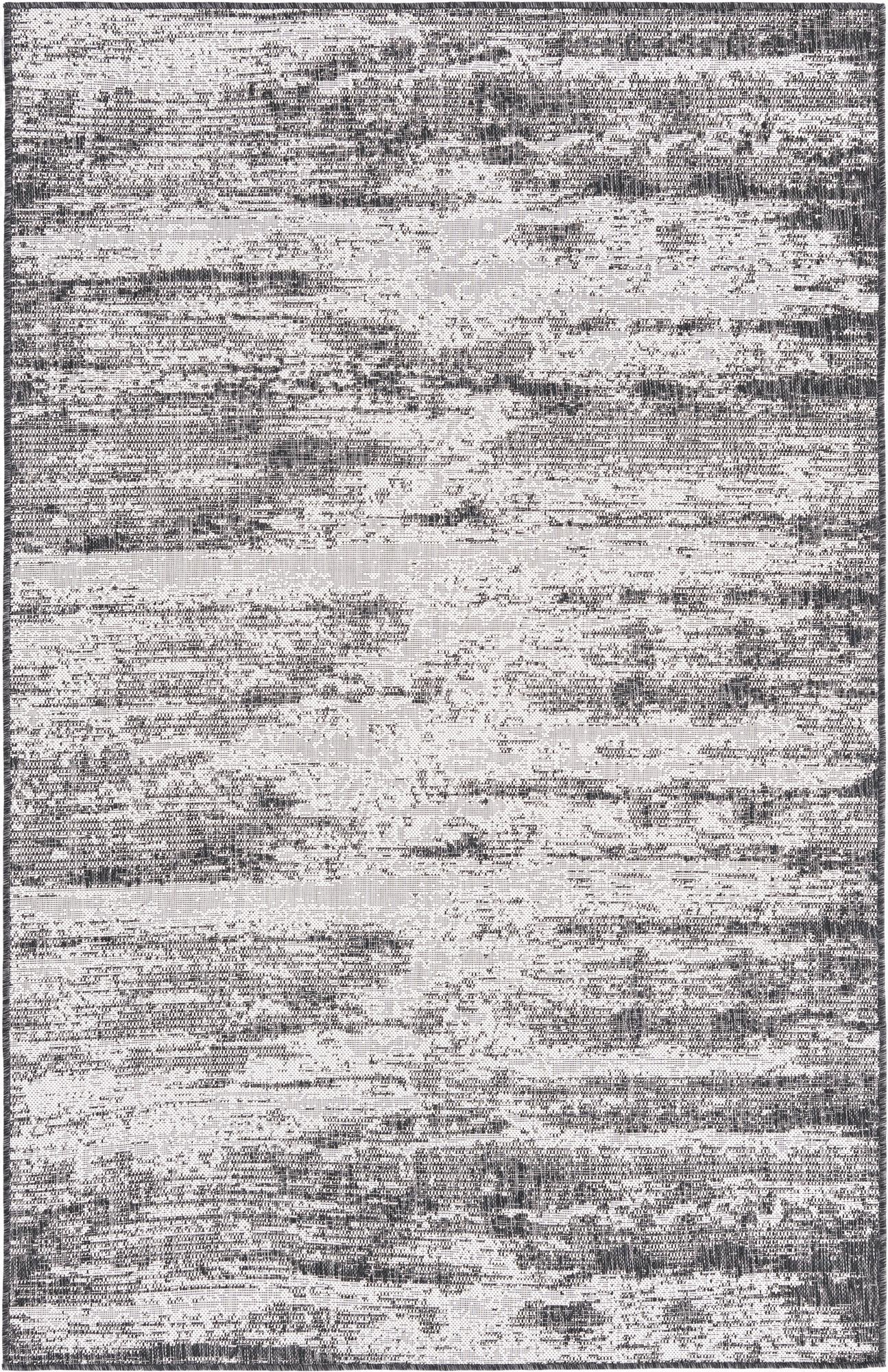  5' 3 x 8'  Washable Modern Indoor / Outdoor Rug