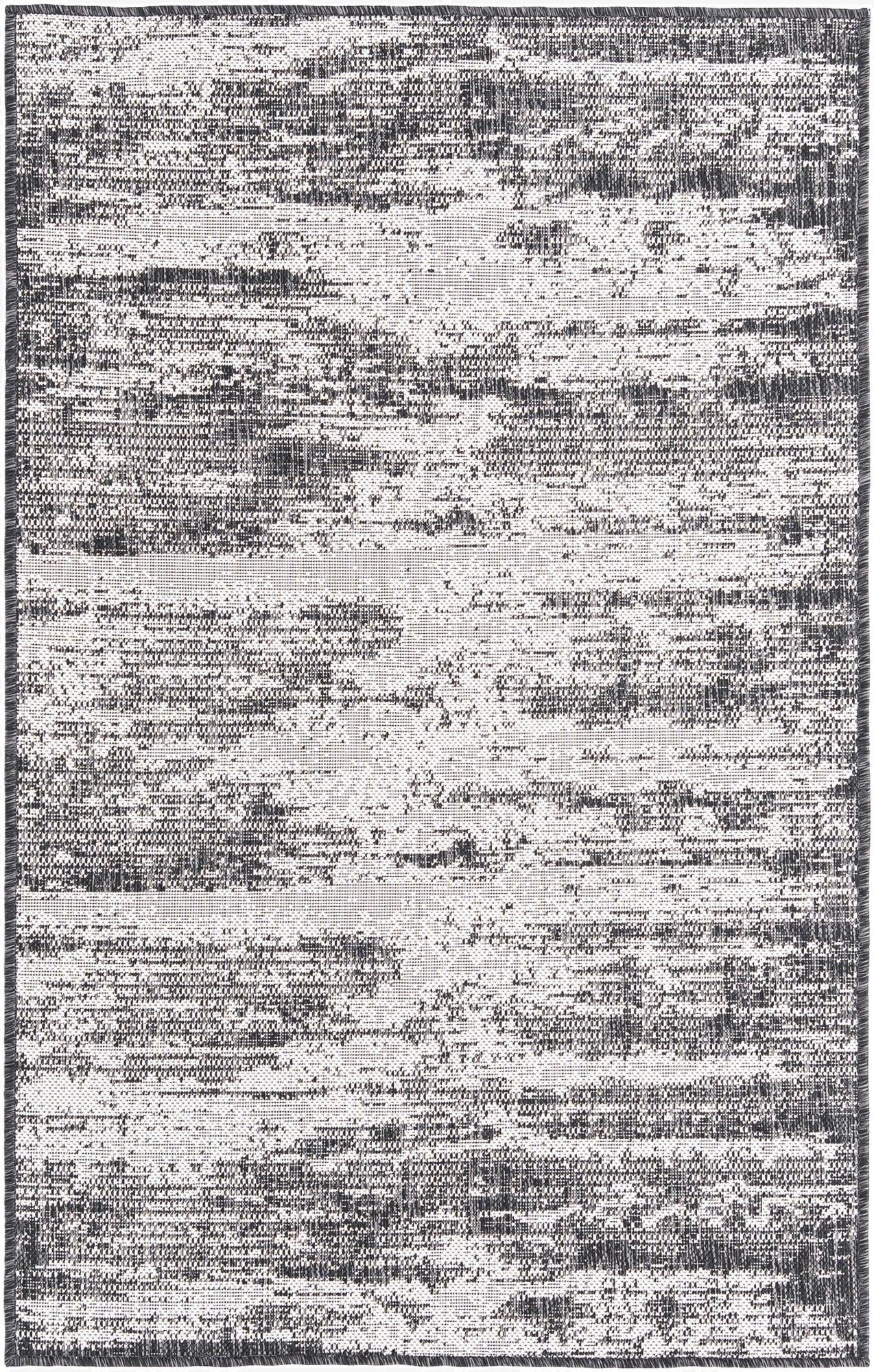  3' x 5' 3  Washable Modern Indoor / Outdoor Rug