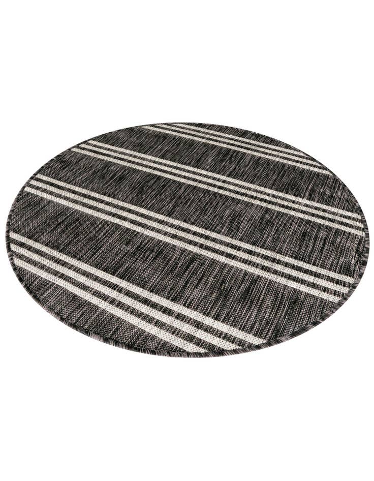 Detail image of  3' x 3'  Washable Jill Zarin Anguilla Indoor / Outdoor Round Rug