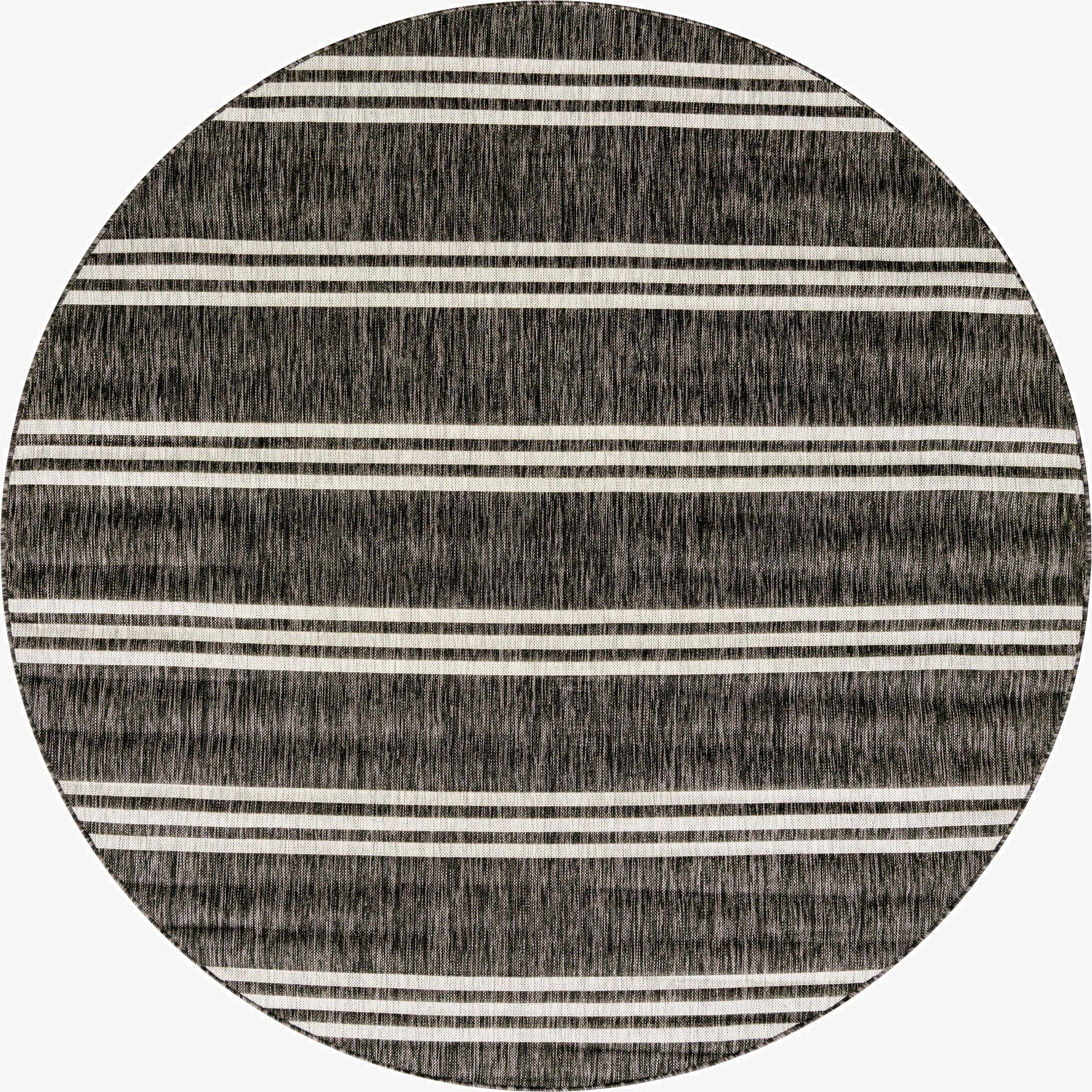  7' 10 x 7' 10  Washable Jill Zarin Anguilla Indoor / Outdoor Round Rug