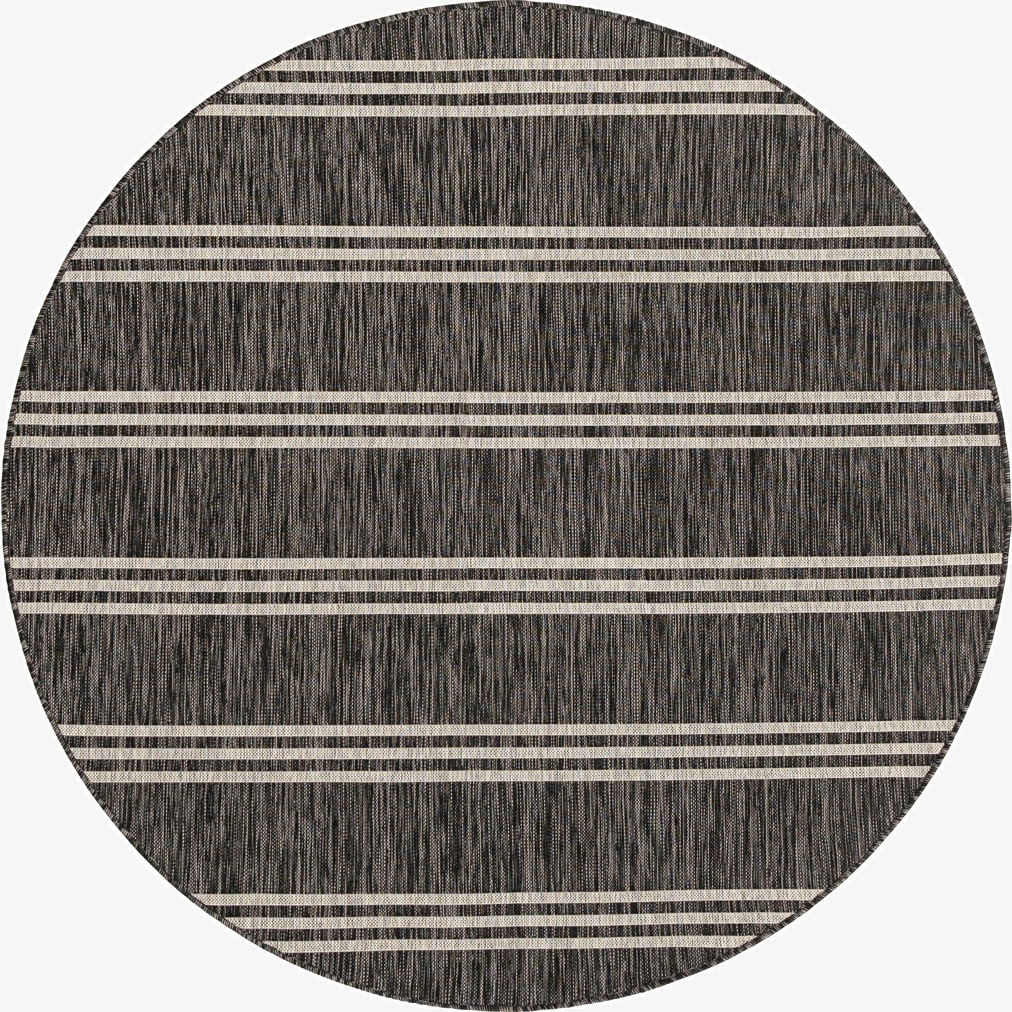  6' x 6'  Washable Jill Zarin Anguilla Indoor / Outdoor Round Rug