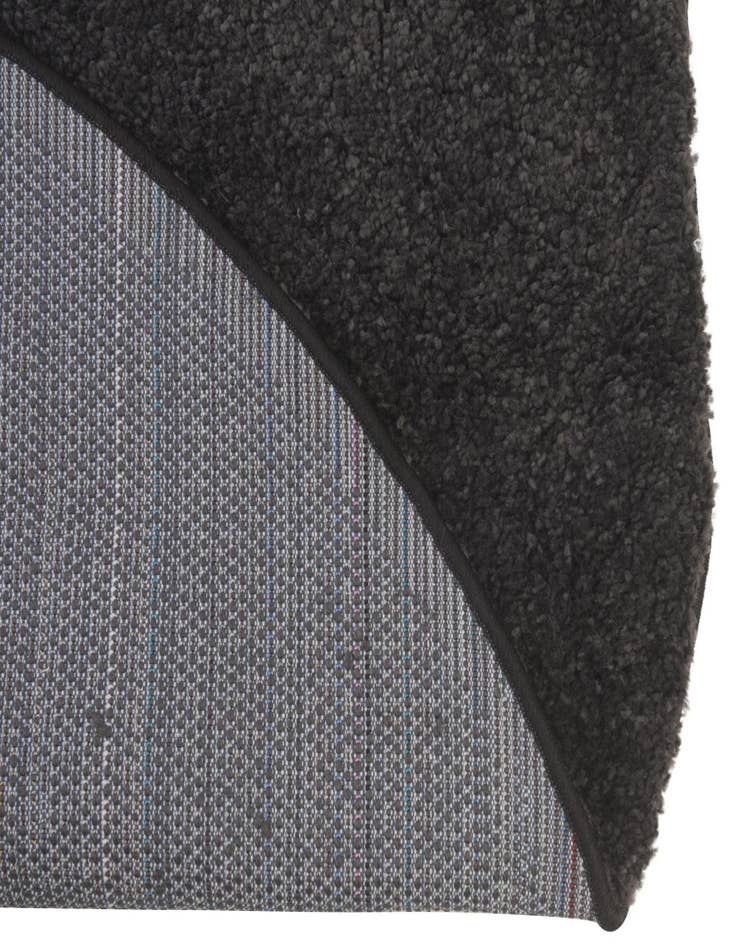 Detail image of  6' x 6' Solid Frieze Round Rug