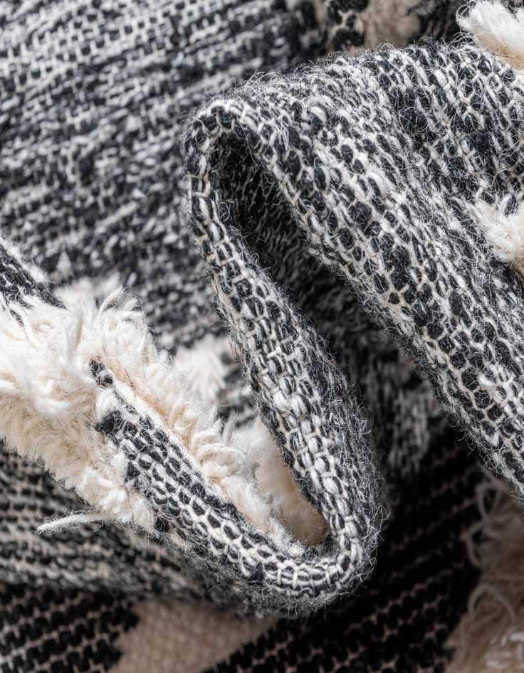 Detail image of  2' 2 x 8' 2  Hand Woven Arizona Wool Runner Rug