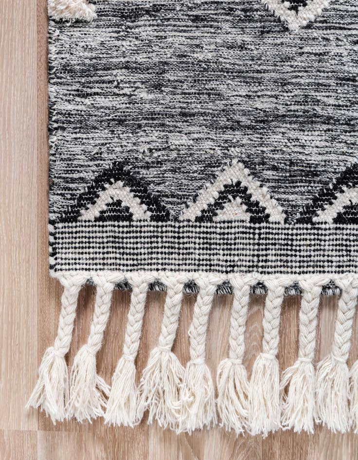 Detail image of  2' 2 x 8' 2  Hand Woven Arizona Wool Runner Rug