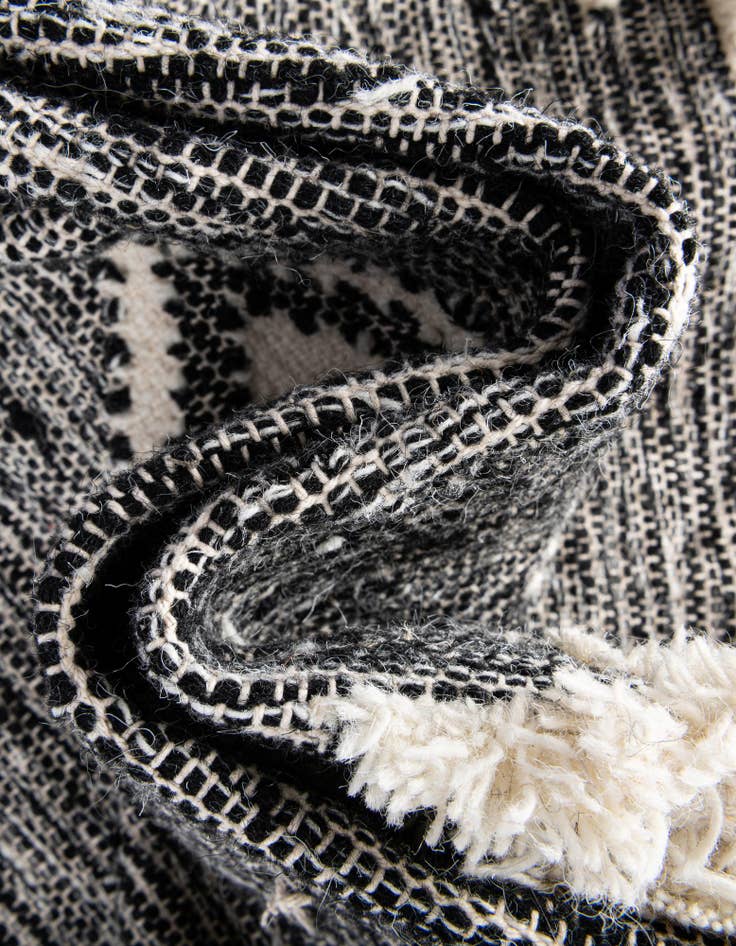 Detail image of  2' 2 x 8' 2  Hand Woven Arizona Wool Runner Rug