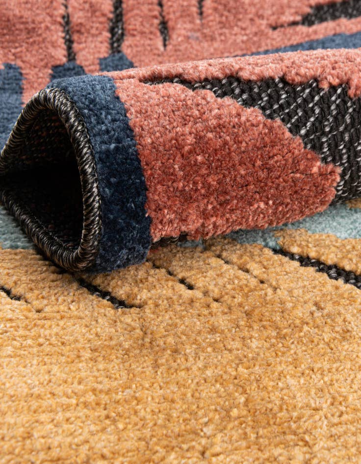 Detail image of  2' x 10'  Washable Belize Indoor / Outdoor Runner Rug
