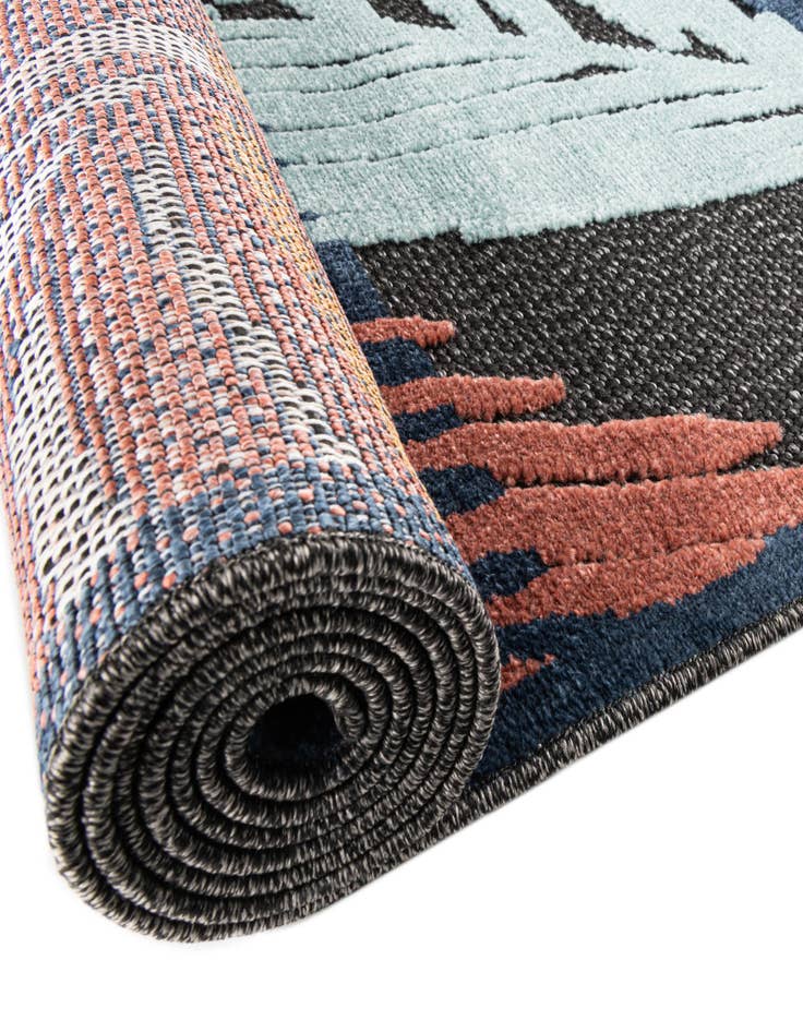 Detail image of  2' x 10'  Washable Belize Indoor / Outdoor Runner Rug