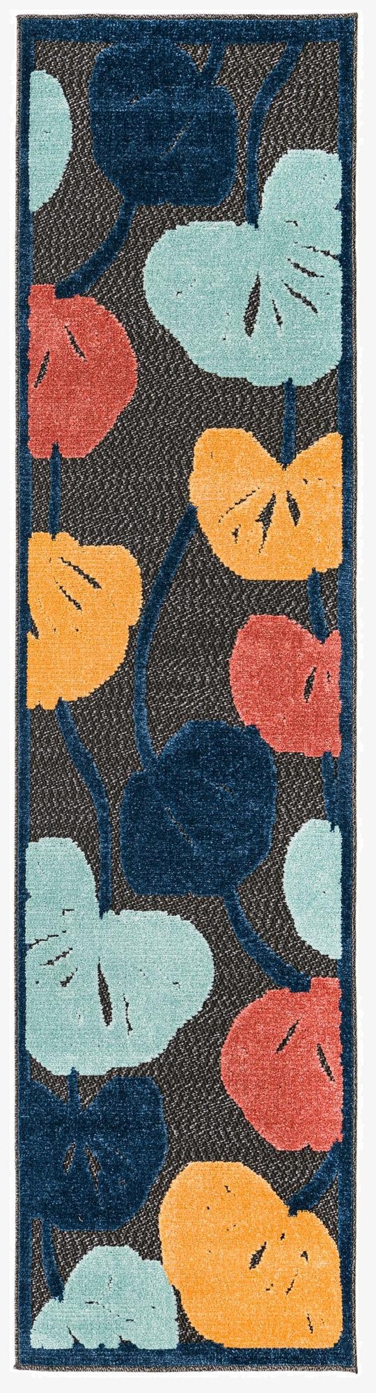  2' x 8'  Washable Belize Indoor / Outdoor Runner Rug