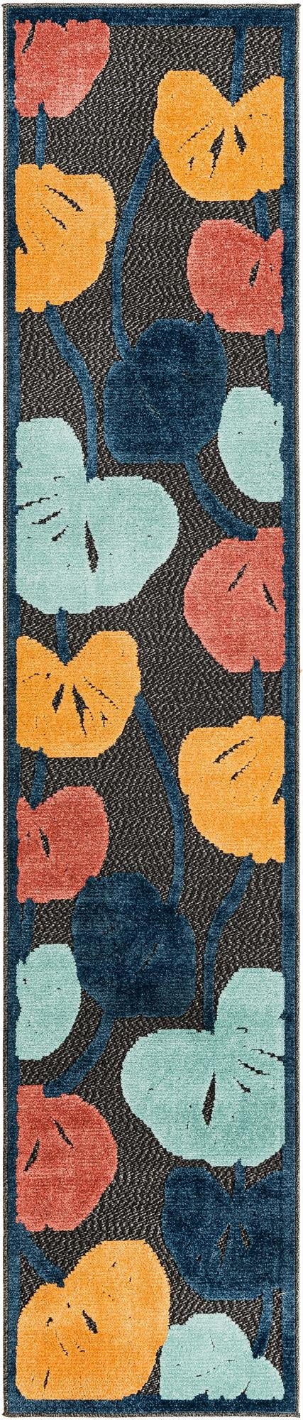  2' x 10'  Washable Belize Indoor / Outdoor Runner Rug