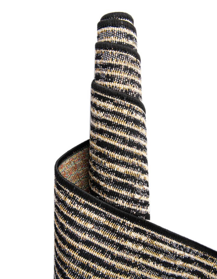 Detail image of  2' 7 x 10'  Washable Modern Indoor / Outdoor Runner Rug