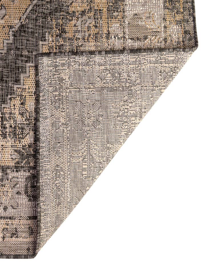 Detail image of  2' 7 x 12'  Washable Traditional Indoor / Outdoor Runner Rug