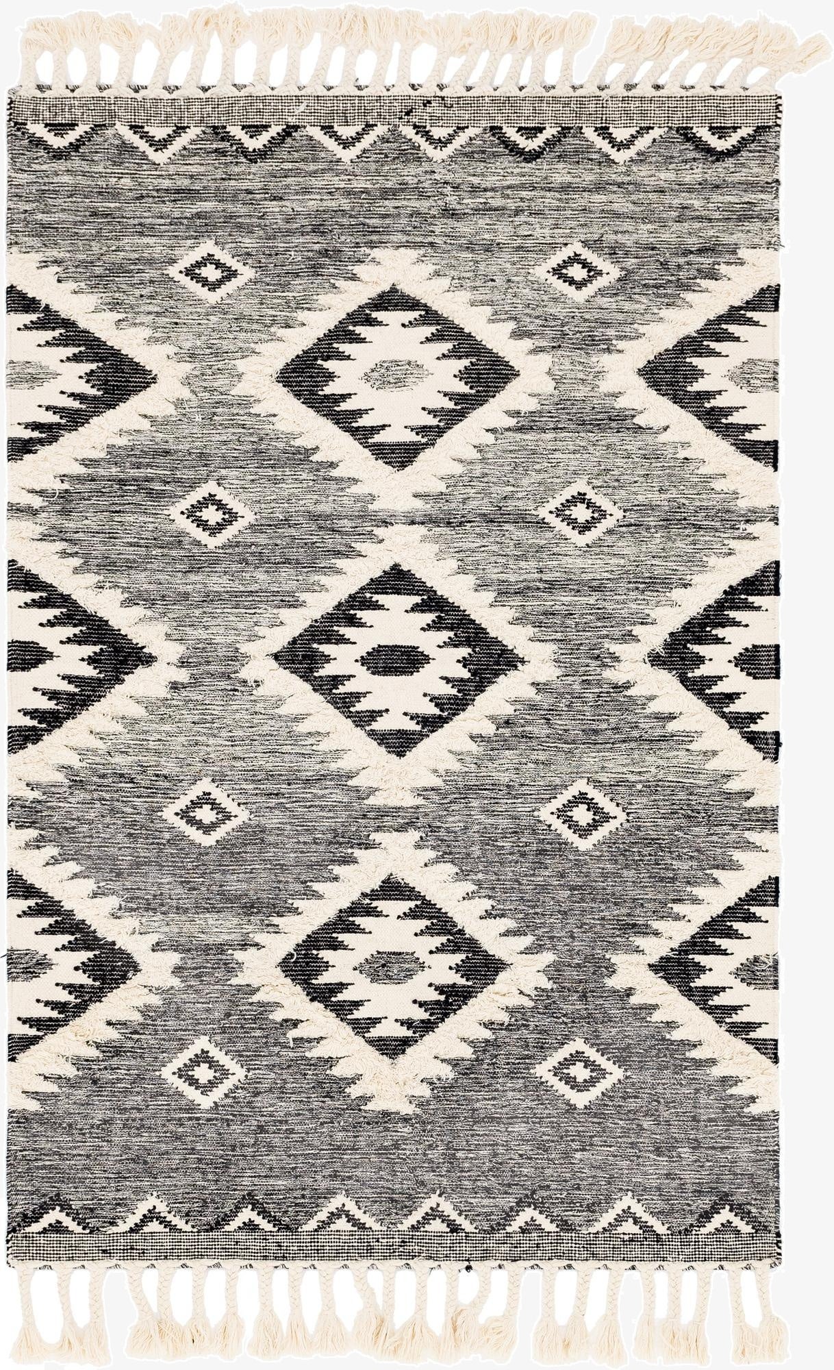  1' 7 x 1' 7  Hand Woven Arizona Wool Sample Rug