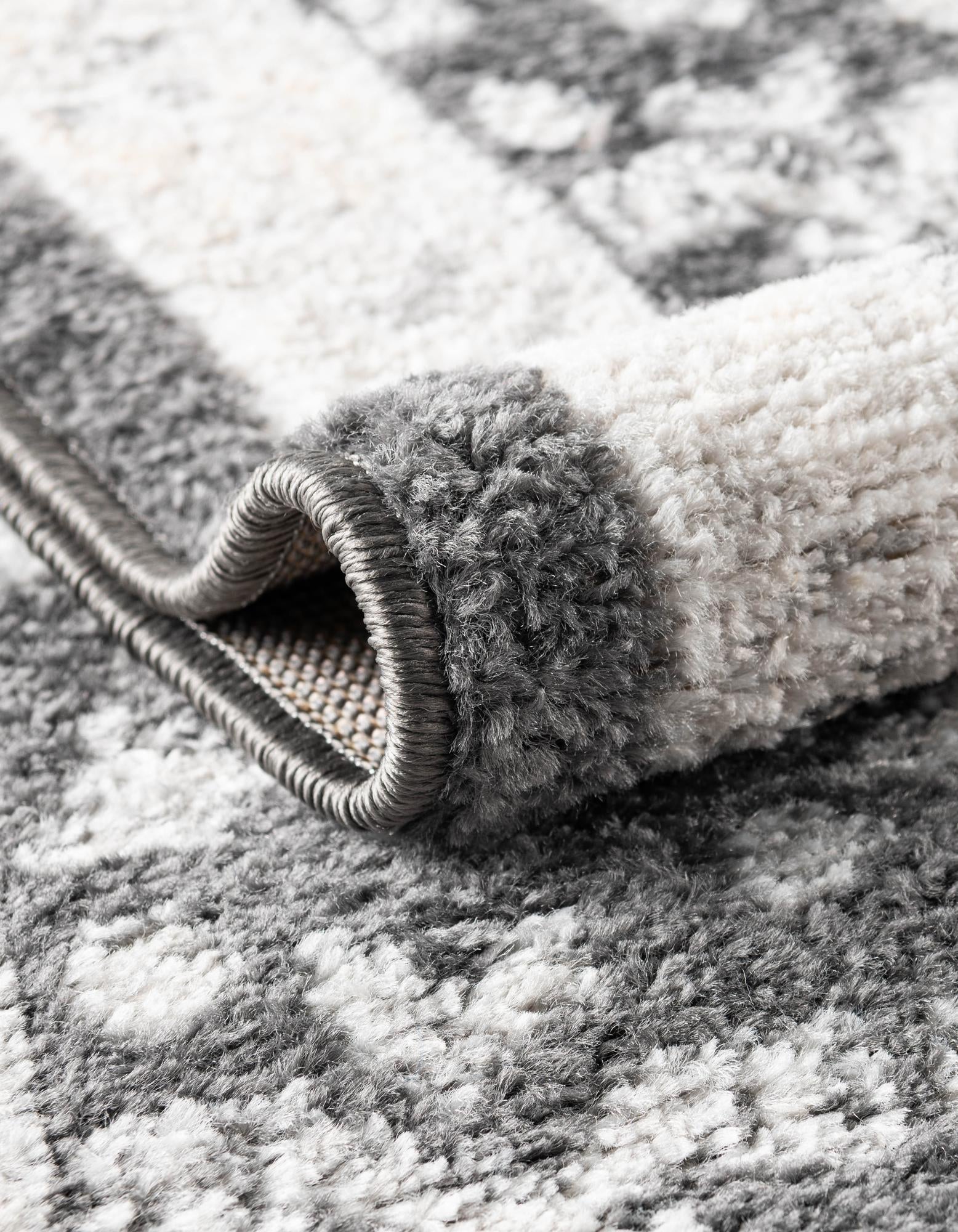 Charcoal 7' 10 x 7' 10 Aurelia Square Rug