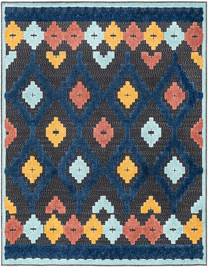  5' 3 x 5' 3  Washable Belize Indoor / Outdoor...
