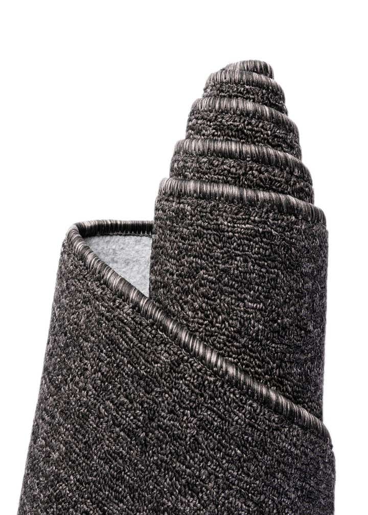 Charcoal 7' x 7' Everyday Solid Square Rug | Rugs.com