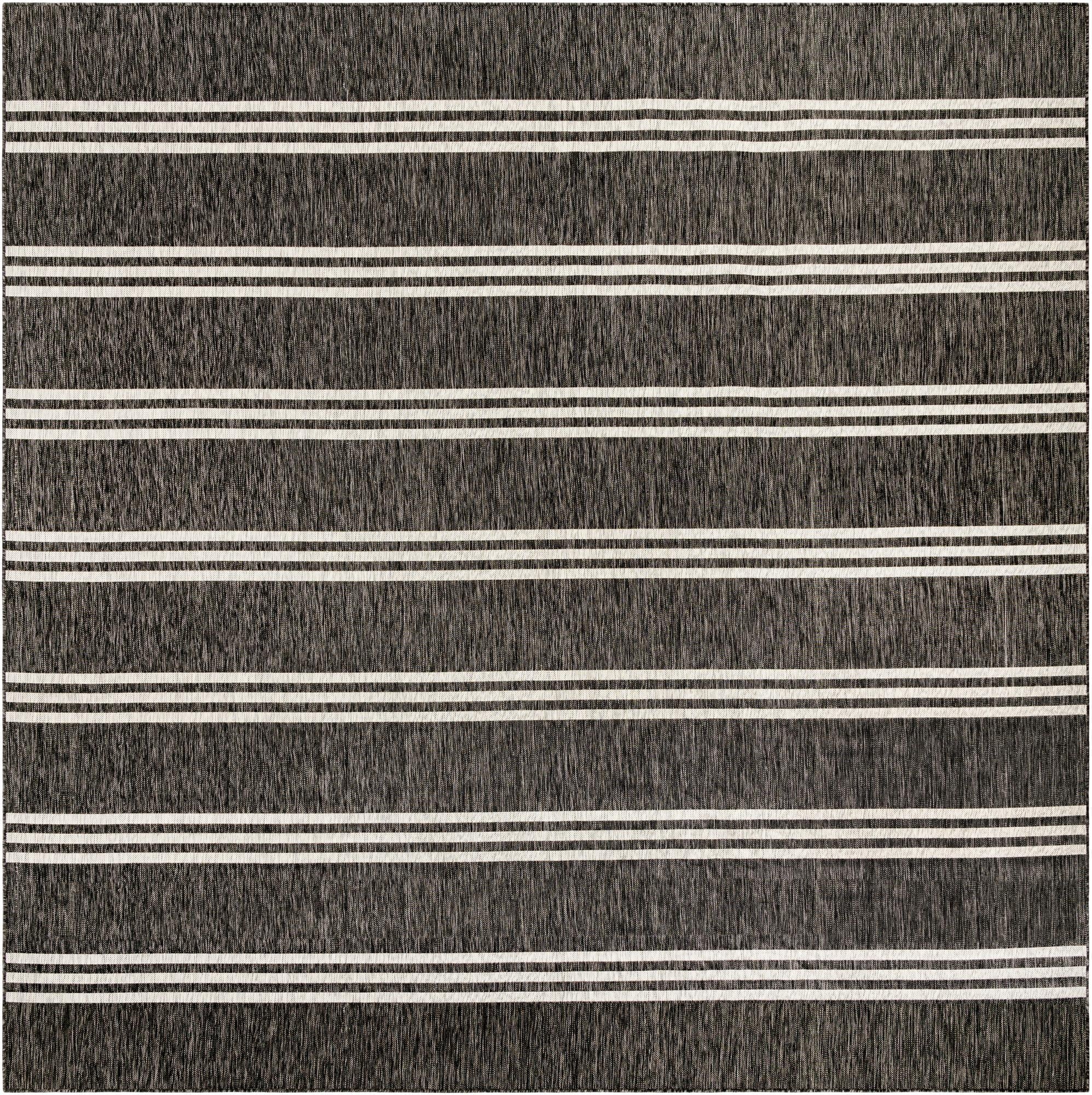  12' x 12'  Washable Jill Zarin Anguilla Indoor / Outdoor Square Rug