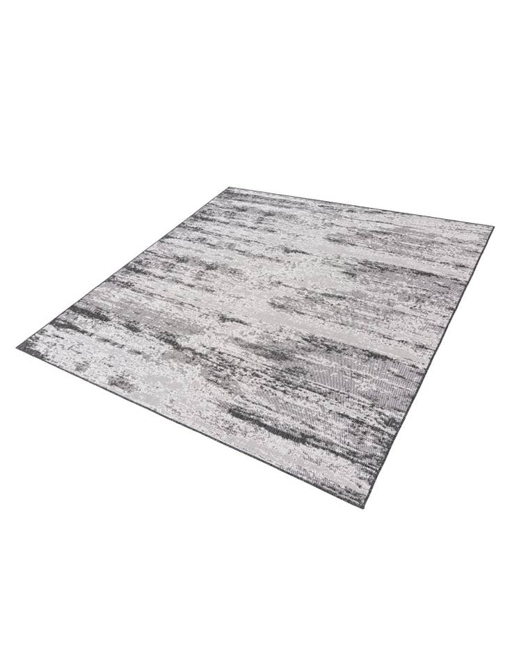 Detail image of  10' x 10'  Washable Modern Indoor / Outdoor Square Rug