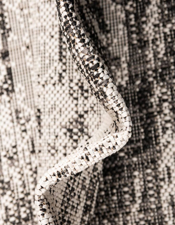 Detail image of  10' x 10'  Washable Modern Indoor / Outdoor Square Rug