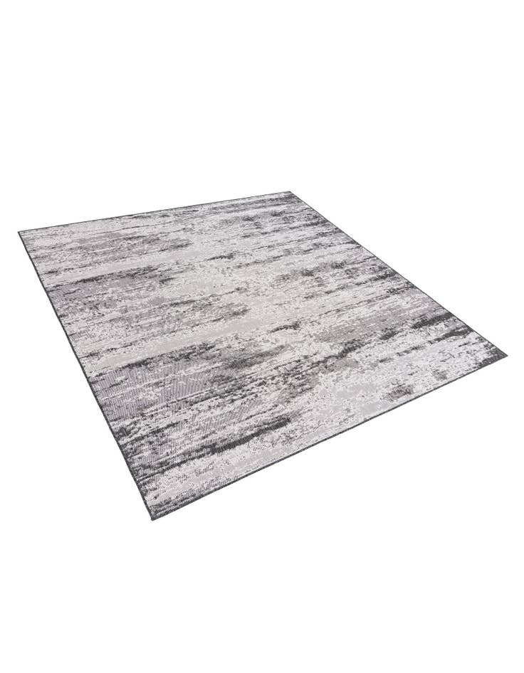 Detail image of  10' x 10'  Washable Modern Indoor / Outdoor Square Rug