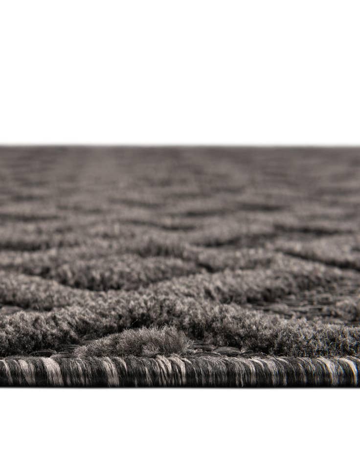 Detail image of  7' 10 x 7' 10  Washable Trellis Textured Indoor / Outdoor Square Rug
