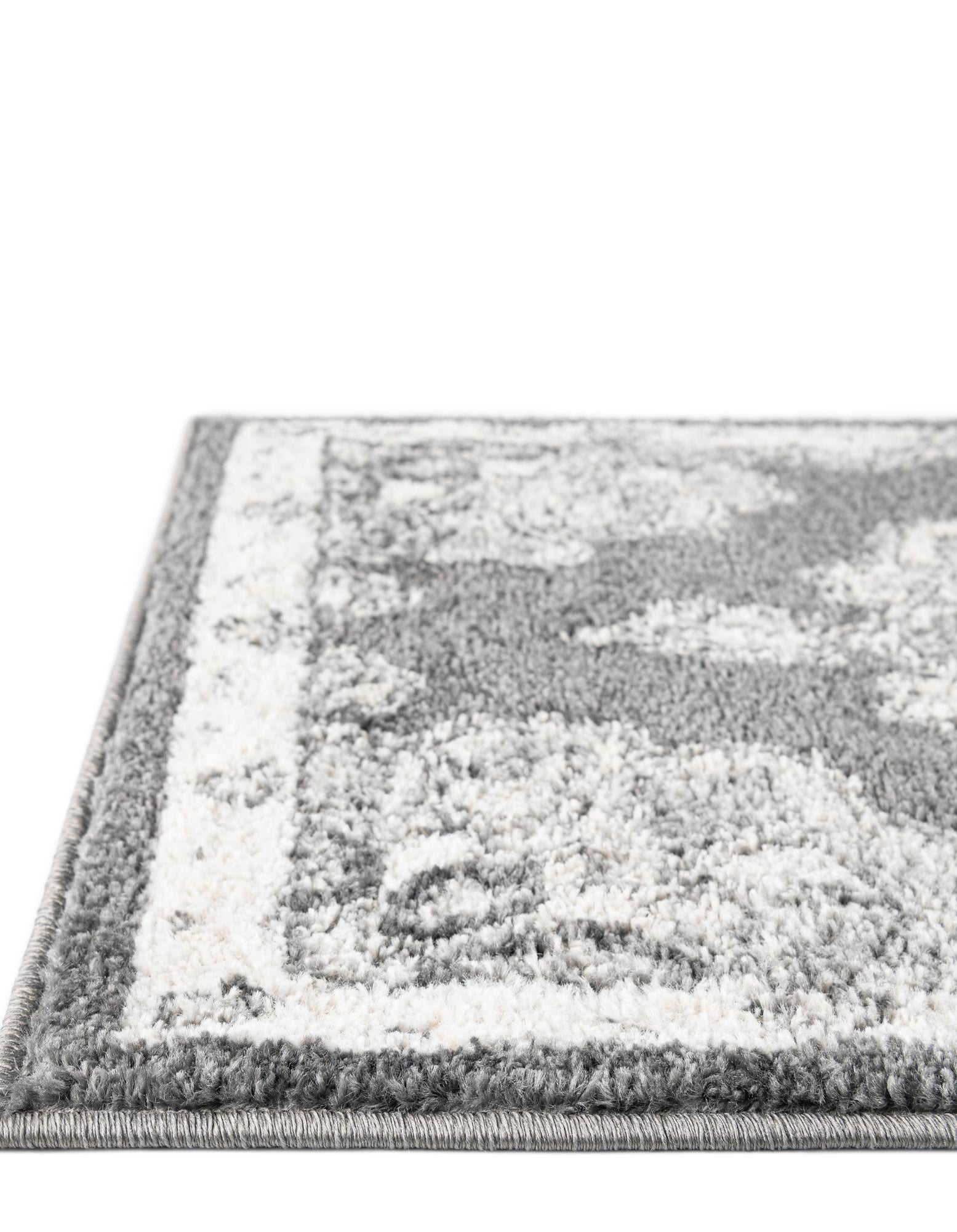 Charcoal 5' x 5' Parker Square Rug | Rugs.com