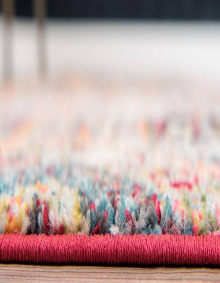 Detail image of  2' 2 x 6' 9  Washable Mesa Runner Rug