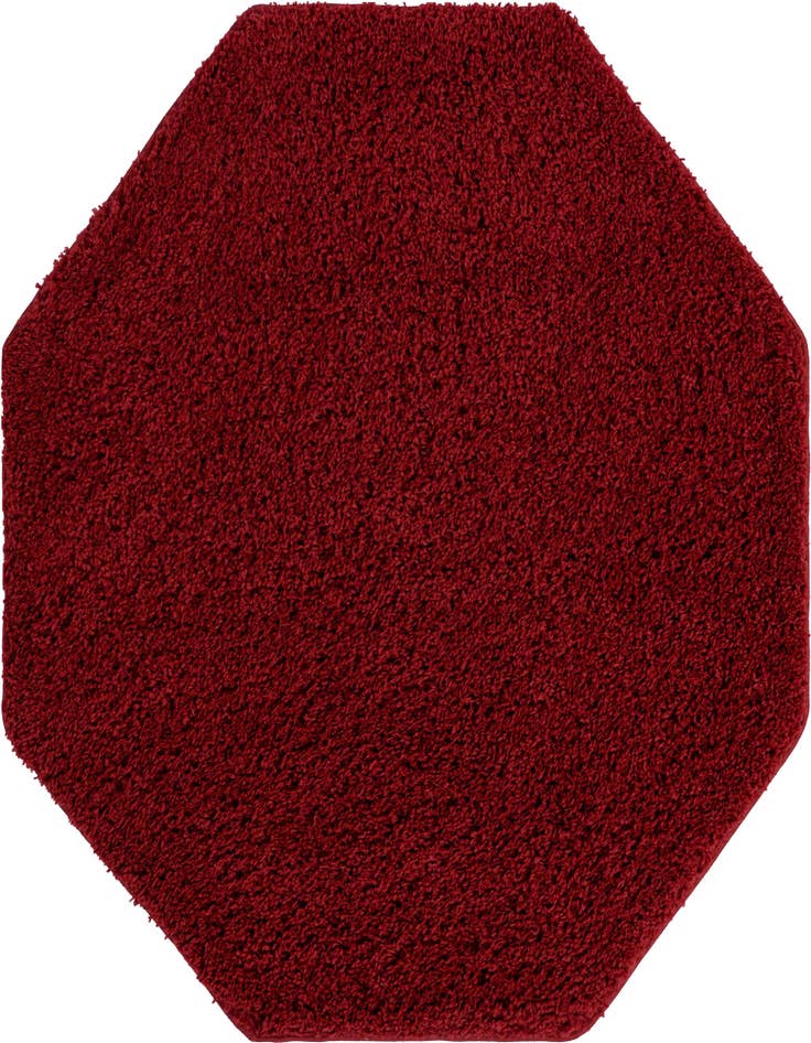 Detail image of  4' x 4' Everyday Shag Octagon Rug