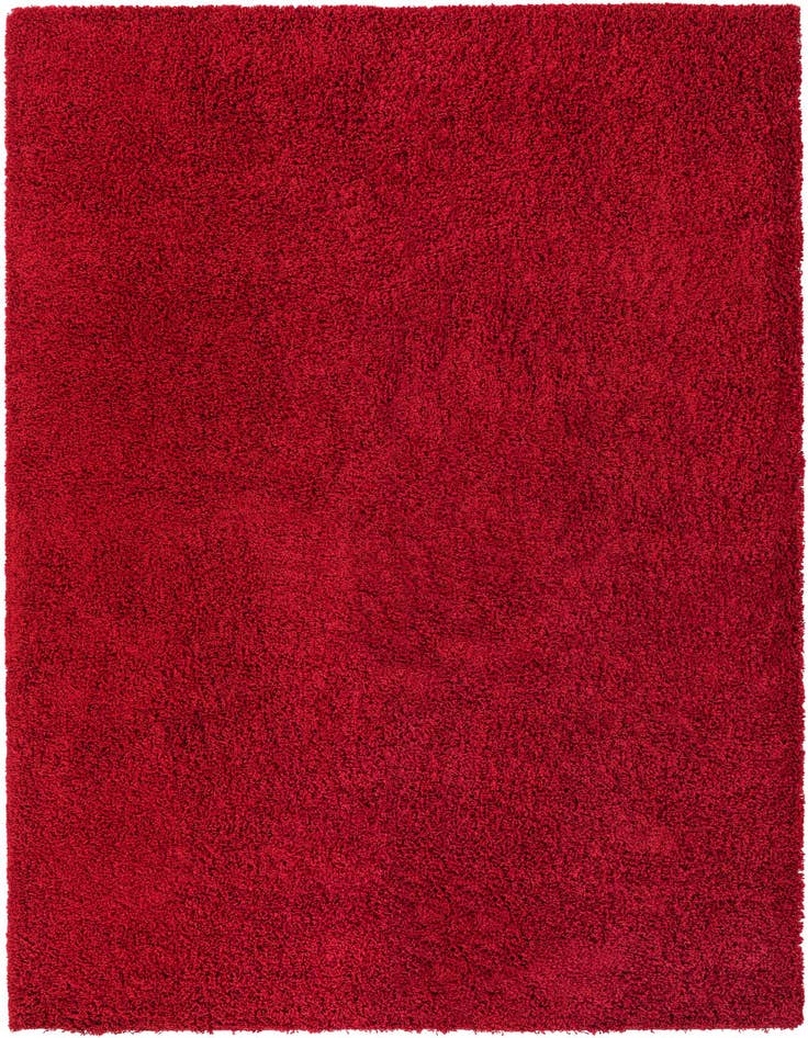 Detail image of  7' 10 x 11' Solid Shag Rug