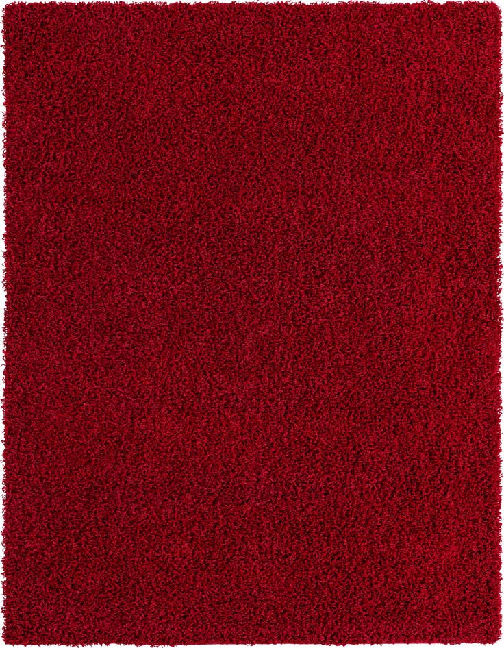 Detail image of  5' 3 x 8' Solid Shag Rug