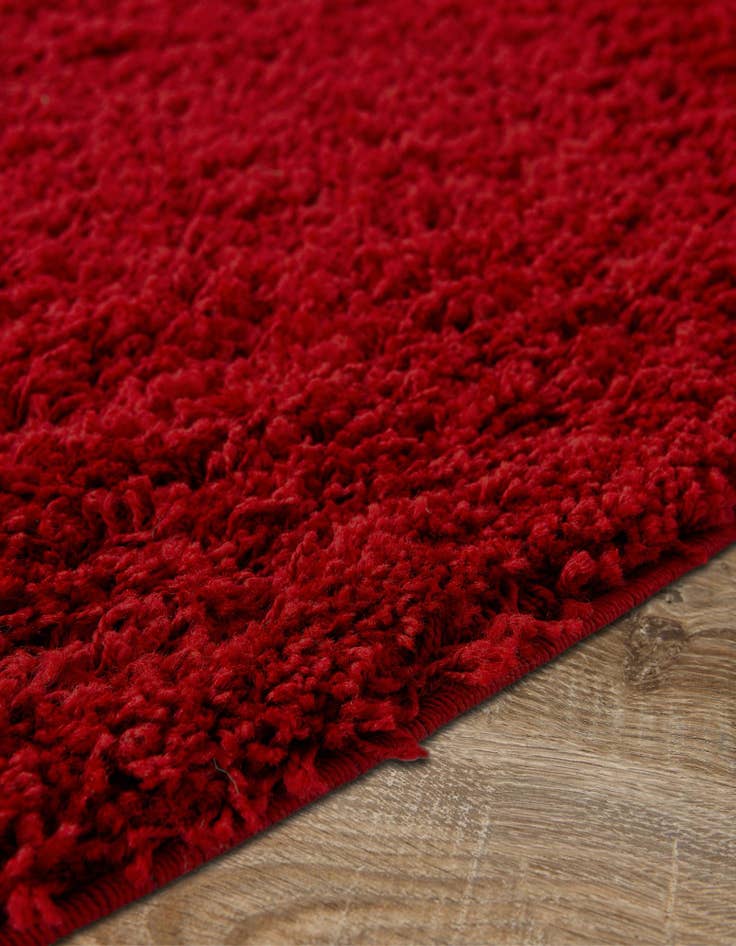 Detail image of  6' x 6' Solid Shag Round Rug