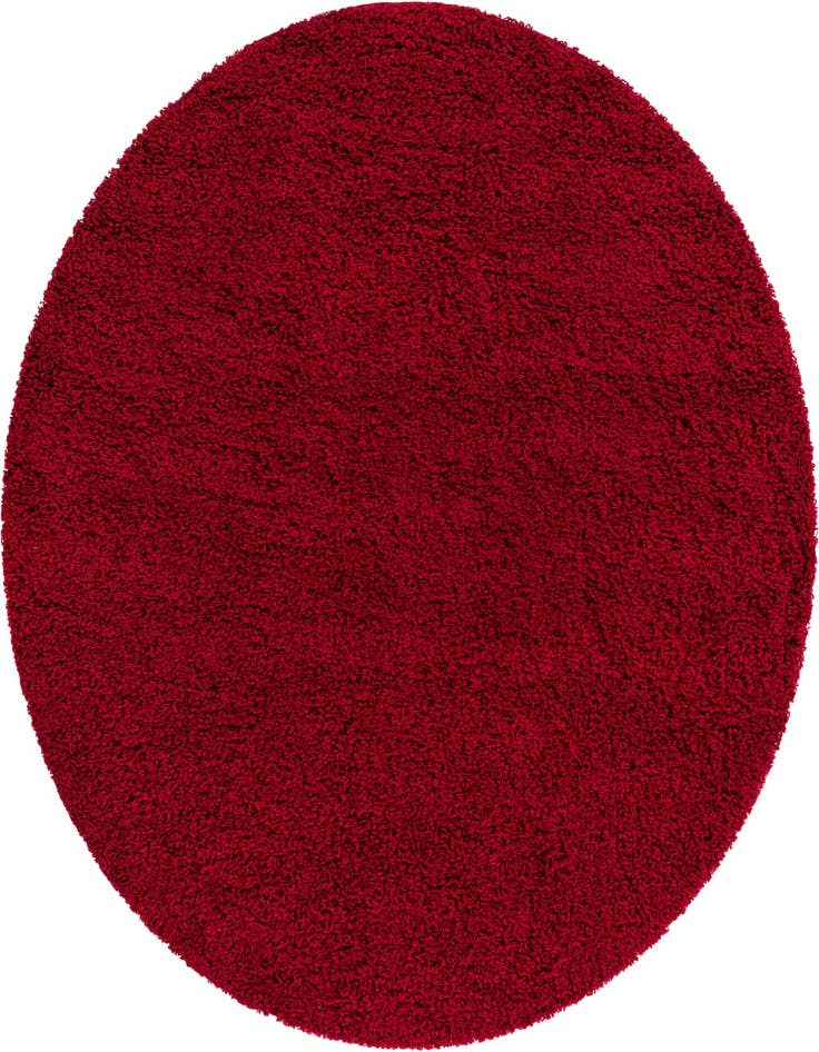 Detail image of  6' x 6' Solid Shag Round Rug