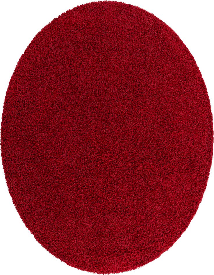 Detail image of  7' x 7' Solid Shag Round Rug