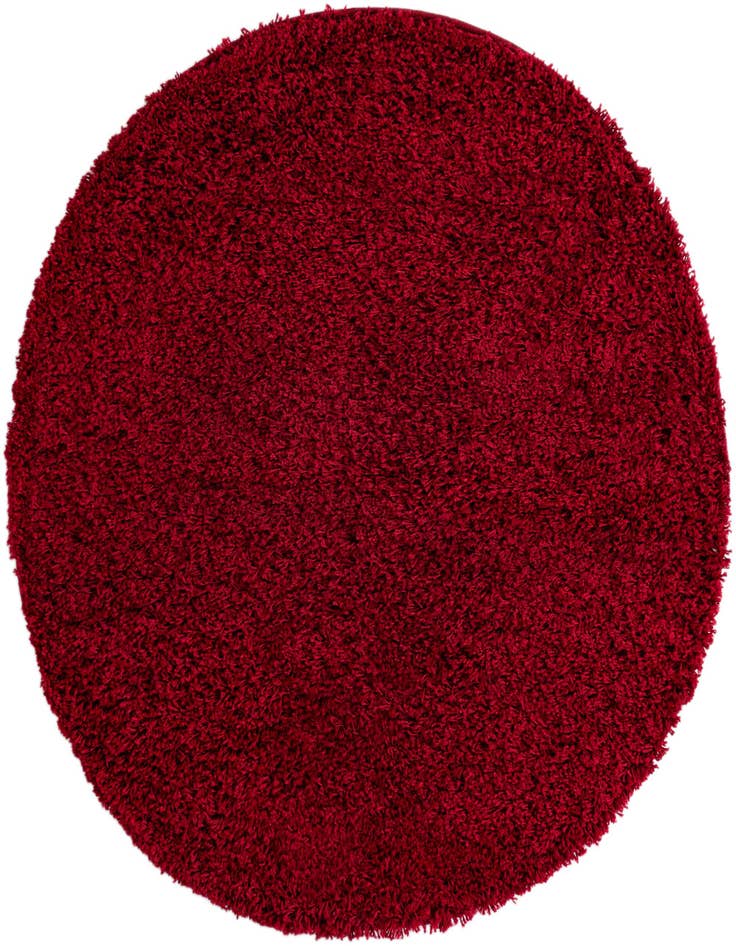 Detail image of  4' x 4' Solid Shag Round Rug