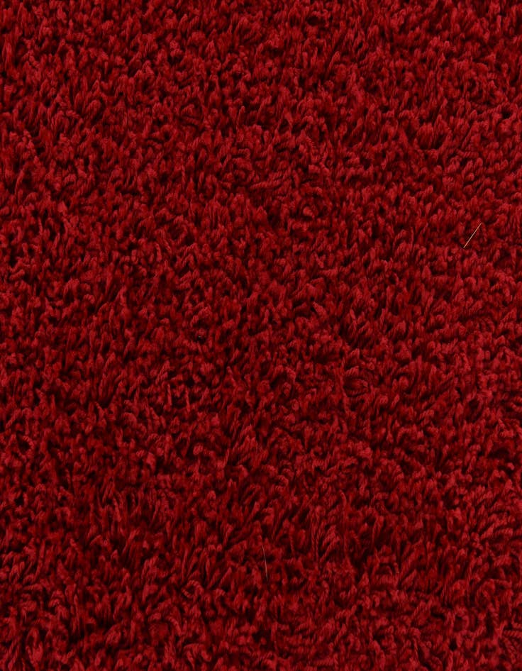 Detail image of  2' x 6' Solid Shag Runner Rug