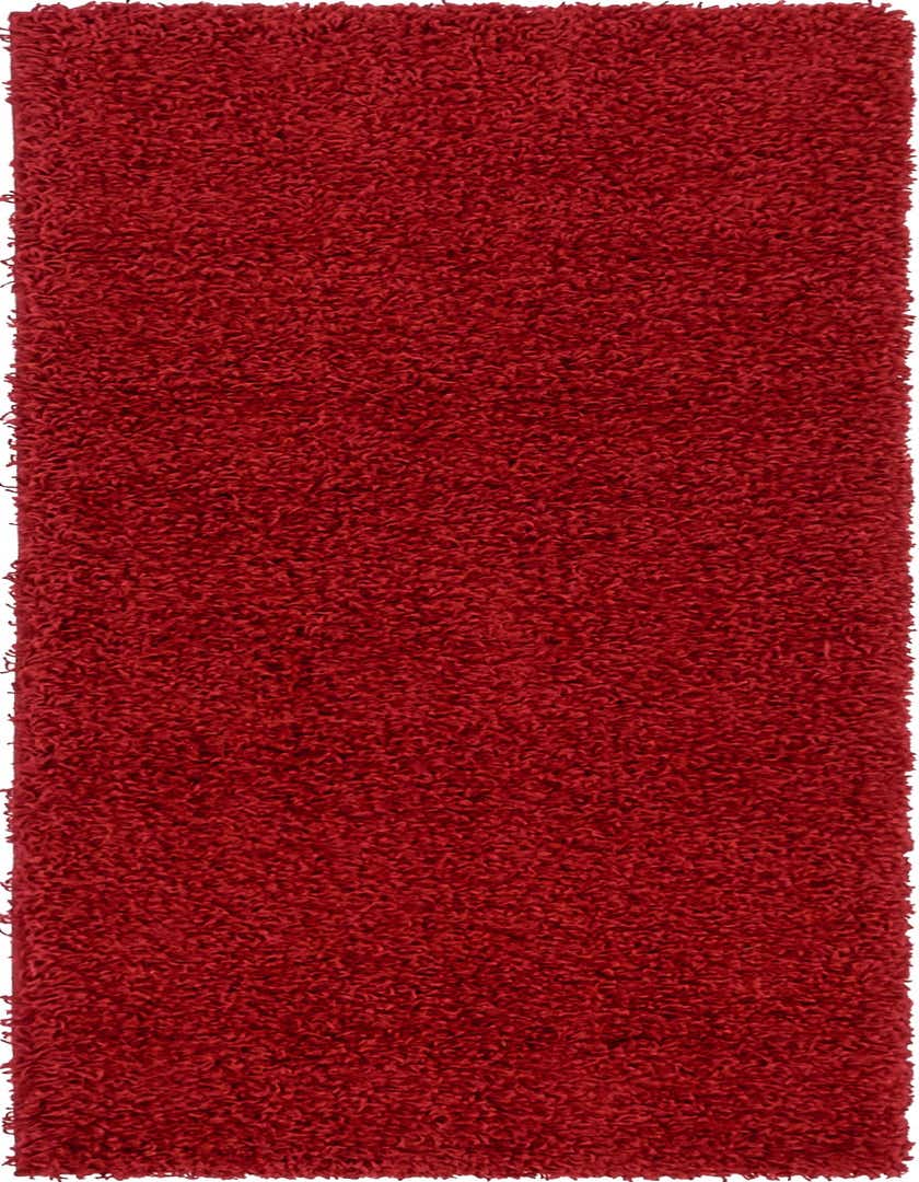 Primary image  2' x 6' Solid Shag Runner Rug