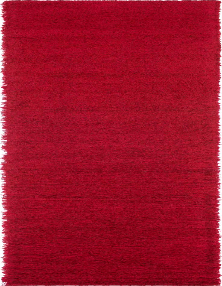 Detail image of  2' 7 x 19' 8 Solid Shag Runner Rug